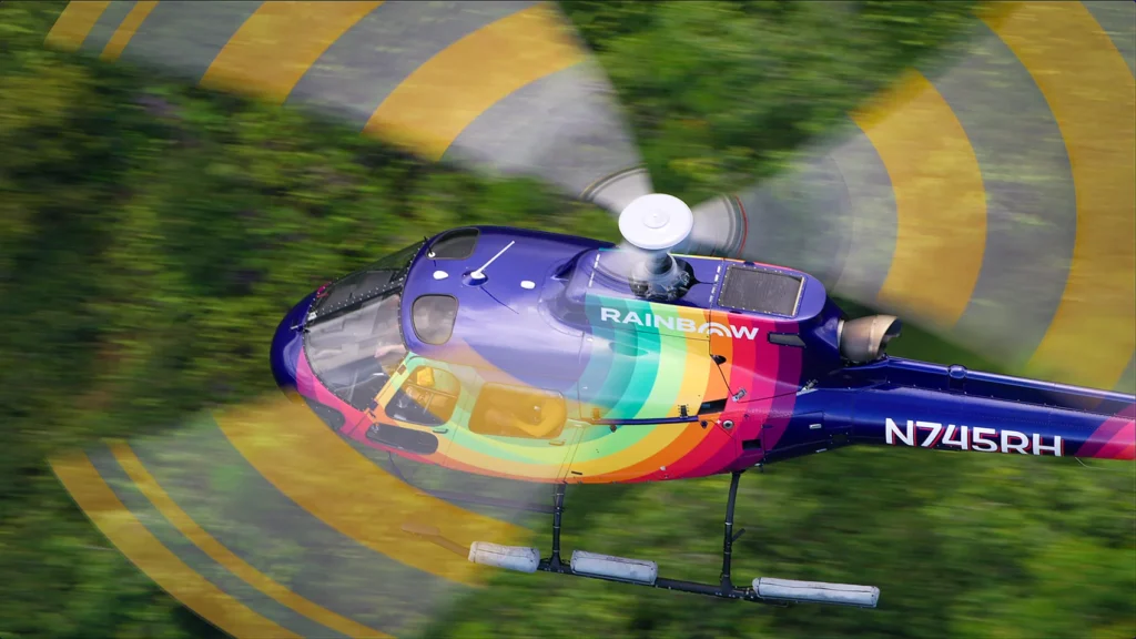 Rainbow Helicopters Path to Pali Passage