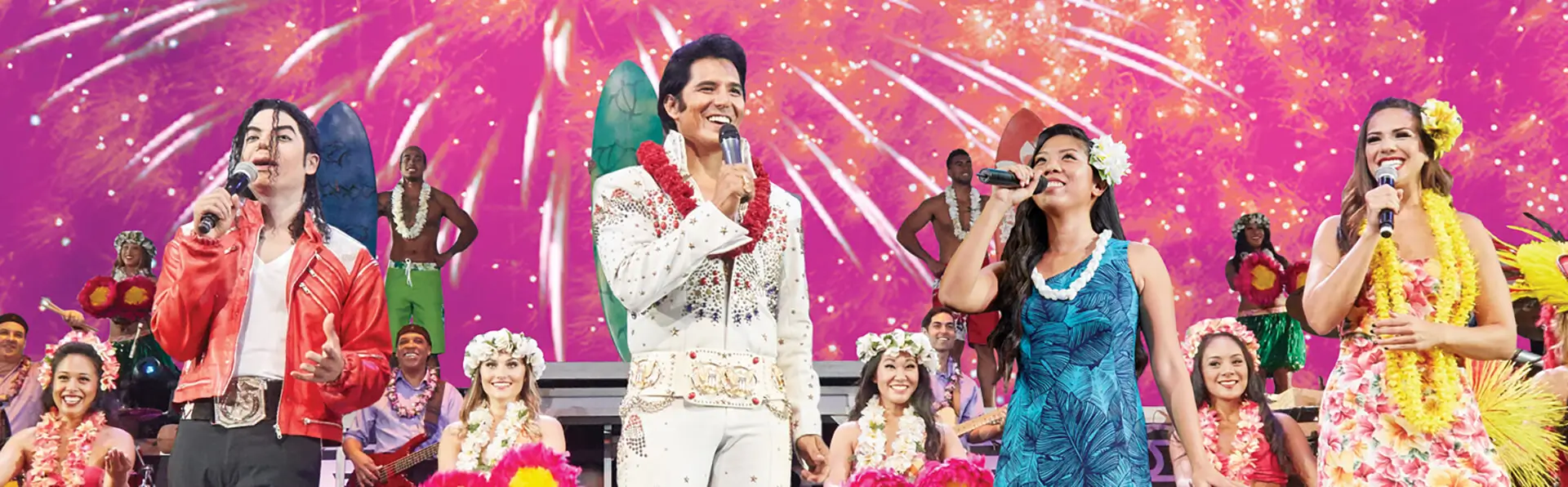 Rock-A-Hula Oahu - New Years Eve VIP Waikiki Luau Buffet Show by the Star of Honolulu