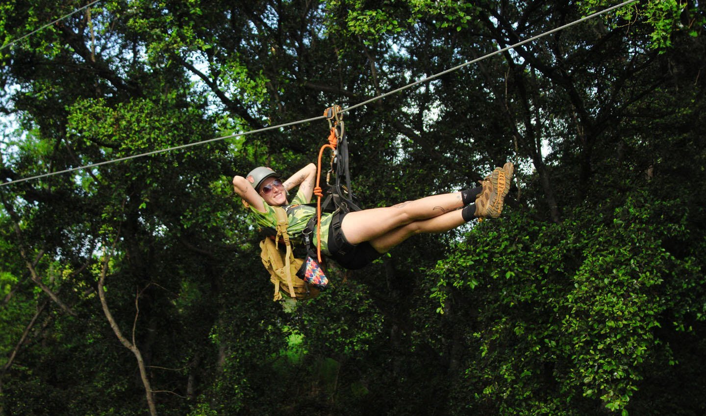 Coral Crater Adventure Park 3 Ziplines Oahu