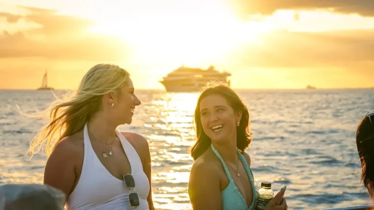Three Tiki Sailing Sunset Swim & Sail Oahu